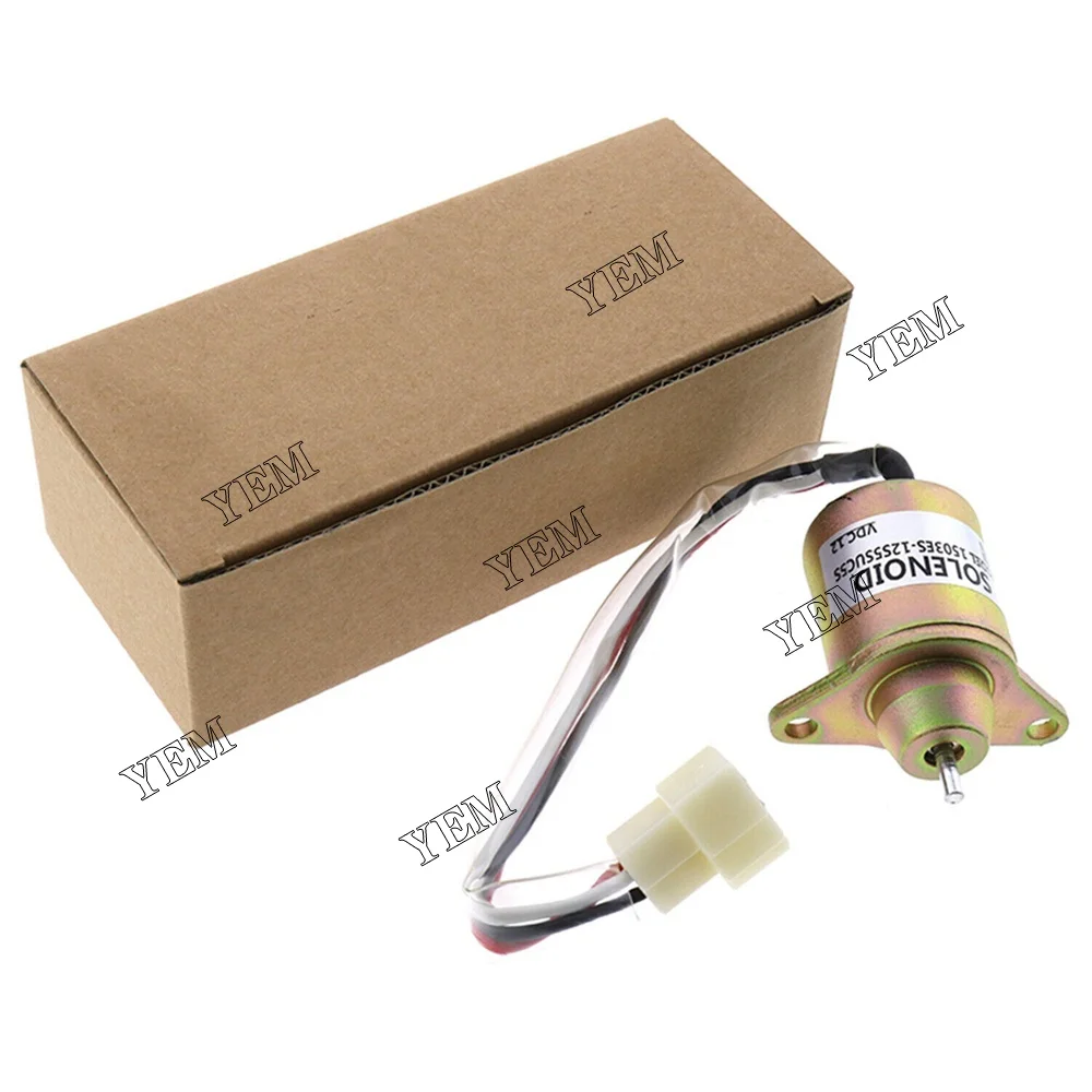 Brand-New YM119653-77950 1503ES-12S5SUC5S Stop Solenoid Fit For Yanmar 2TNV70 3TNE88