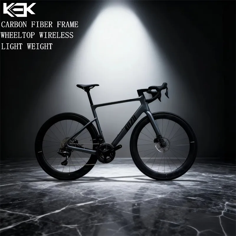 

Carbon Fiber Road Bike Frame Set Optional Carbon Or Aluminum Wheels For Adult Men Women Road Racing Cycling Bicycle Components