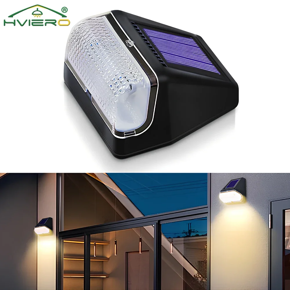 

Solar Wall Lamp Road Light Home LED Induction Outdoor Courtyard Garden Decoration Staircase Night Lighting Bright IP65 Rainproof