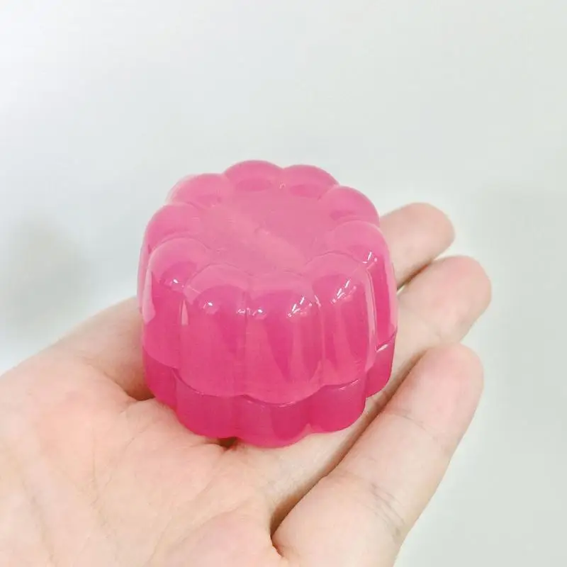 4g caixa de creme facial caixa de bálsamo labial com colher de silicone garrafas recarregáveis mini frasco vazio cosmético potes maquiagem recipiente de cuidados com a pele