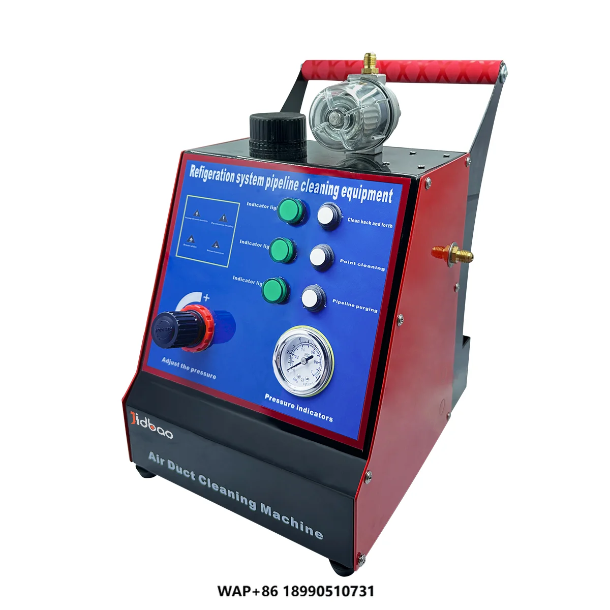 

Automatic Air Conditioning Pipe Cleaning Machine for Cars Automobile AC Flush Equipment for Car Care