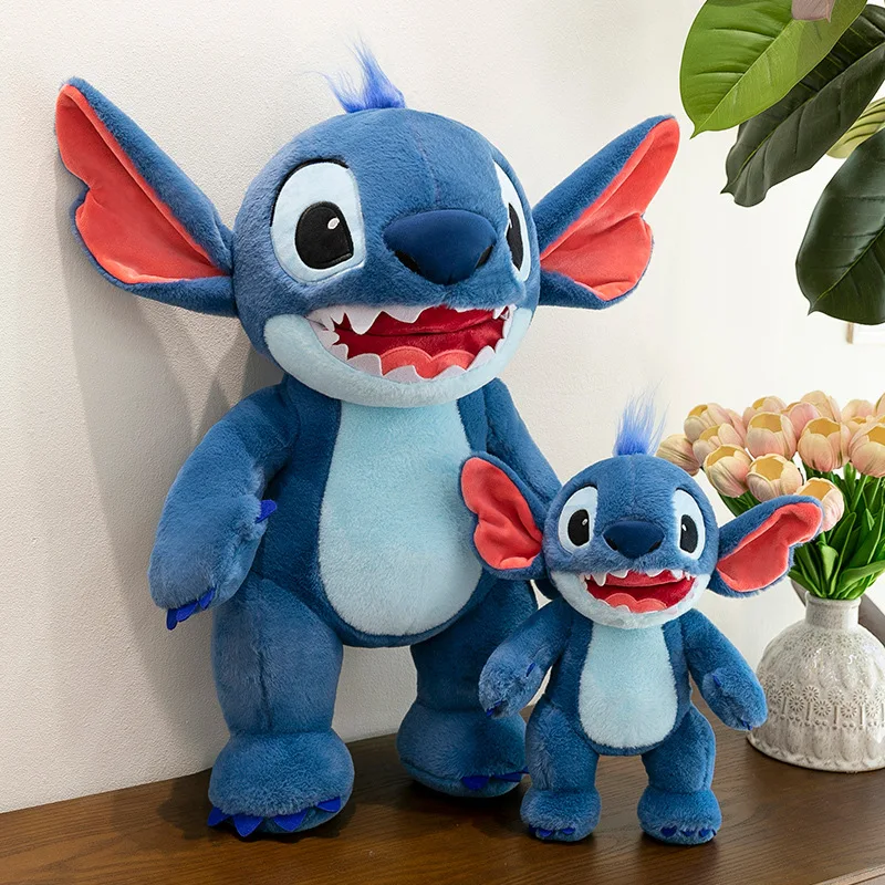 

Hot Disney New Large Size Kawaii 35-80cm Stitch Plush Toy Anime Doll Soft Pillow Room Decoration Children's Holiday Gifts