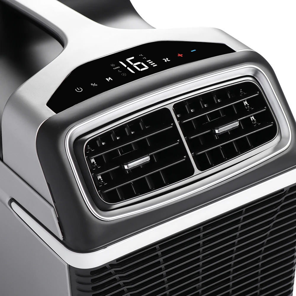 مكيف هواء كهربائي صغير محمول بقوة 220 فولت لفندق RV للسيارة والاستخدام الخارجي للتخييم والتبريد المحمول