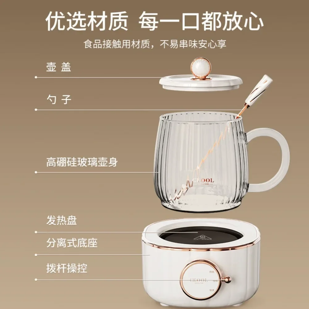 Multifunctional Mini Health Electric Stew Cup Office Electric Boiling Heating Cup Bird\'s Nest Electric Stew Cup mug warmer