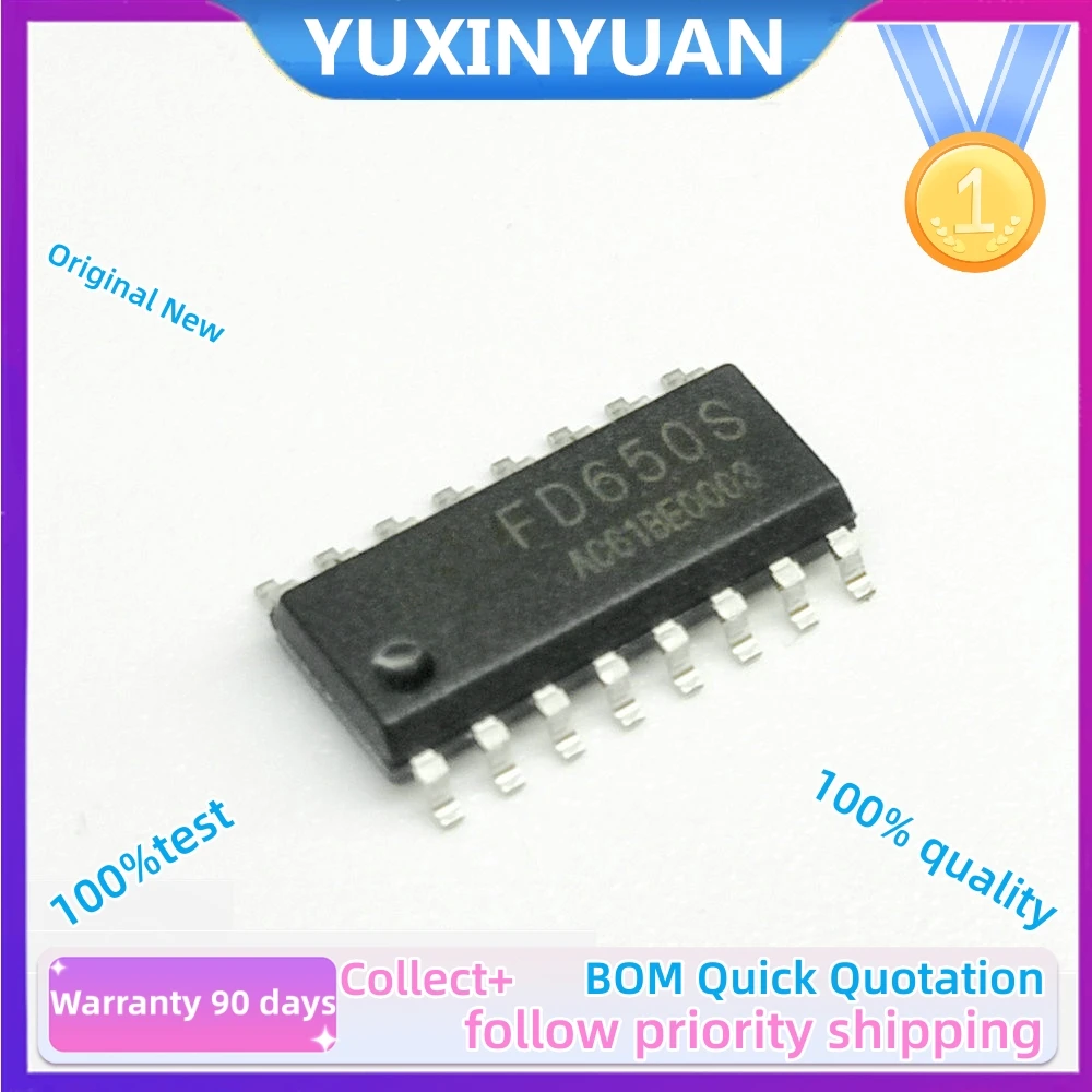 10PCS  FD650B FD650B-S SOP-16 SMD LED driver chip integration   IC YUXINYUAN IC   100%good