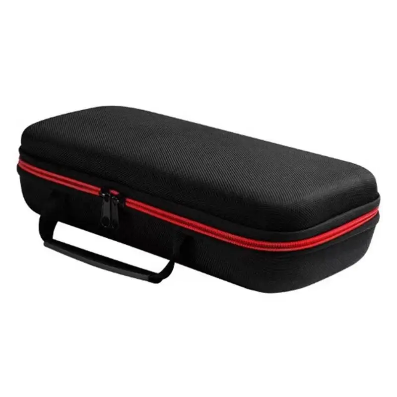 Microphone Storage Case Carrying Case With Foam Wireless Microphone Storage Box Slot Separation Waterproof EVA Mesh Pocket For