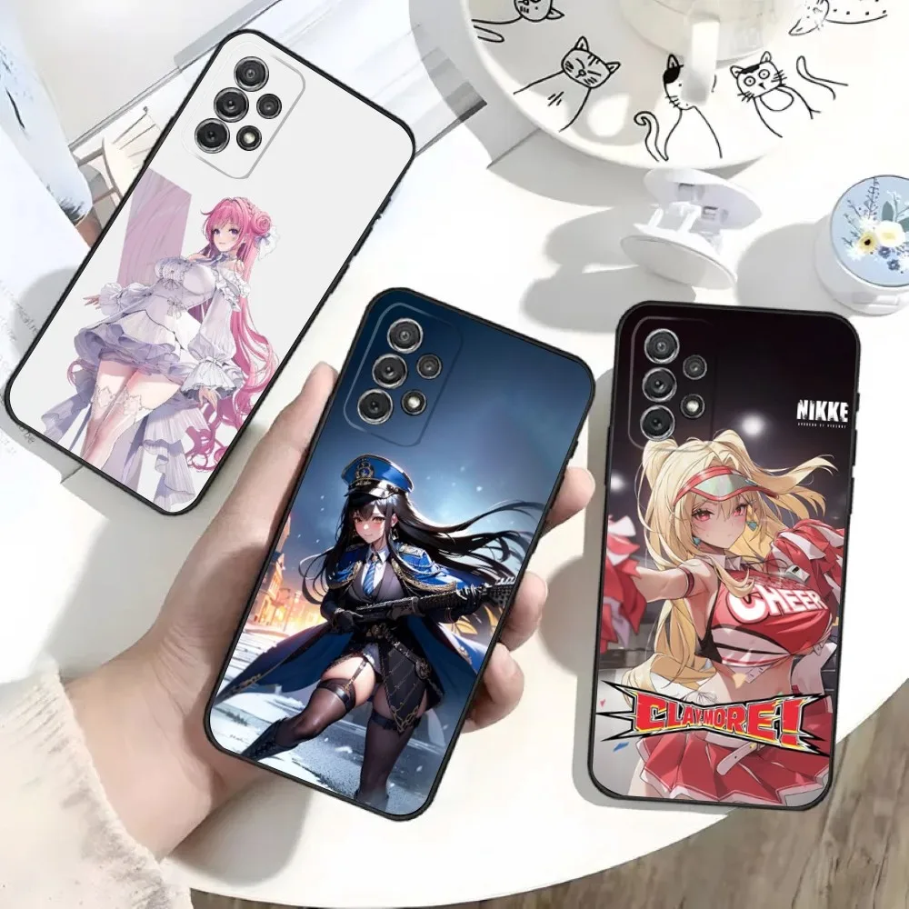 

Game N-NIKKE The Goddess Of Victory Phone Case For Samsung S25,S24,S21,S22,S23,S30,Ultra,S20,Plus,Fe,Lite,Note Black Soft Shell