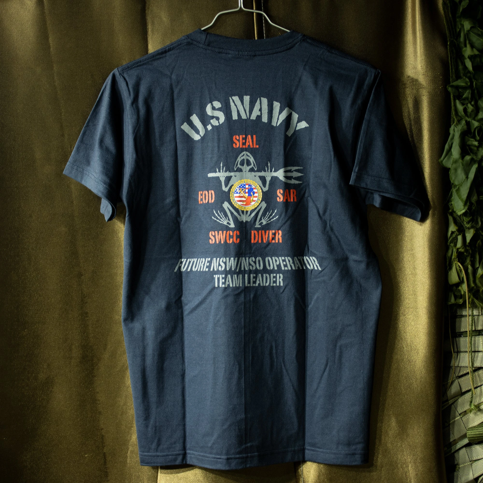 NAVY SEAL Military Training Tactics Brand Graphic Tee Cotton Mens Womens T-Shirt Outdoor Top