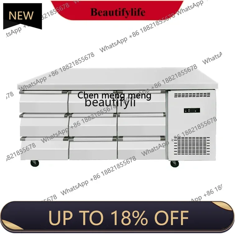 

A01 Commercial air-cooled drawer-type freezer air-cooled refrigerator drawer-type fresh-keeping workbench air-cooled freezer