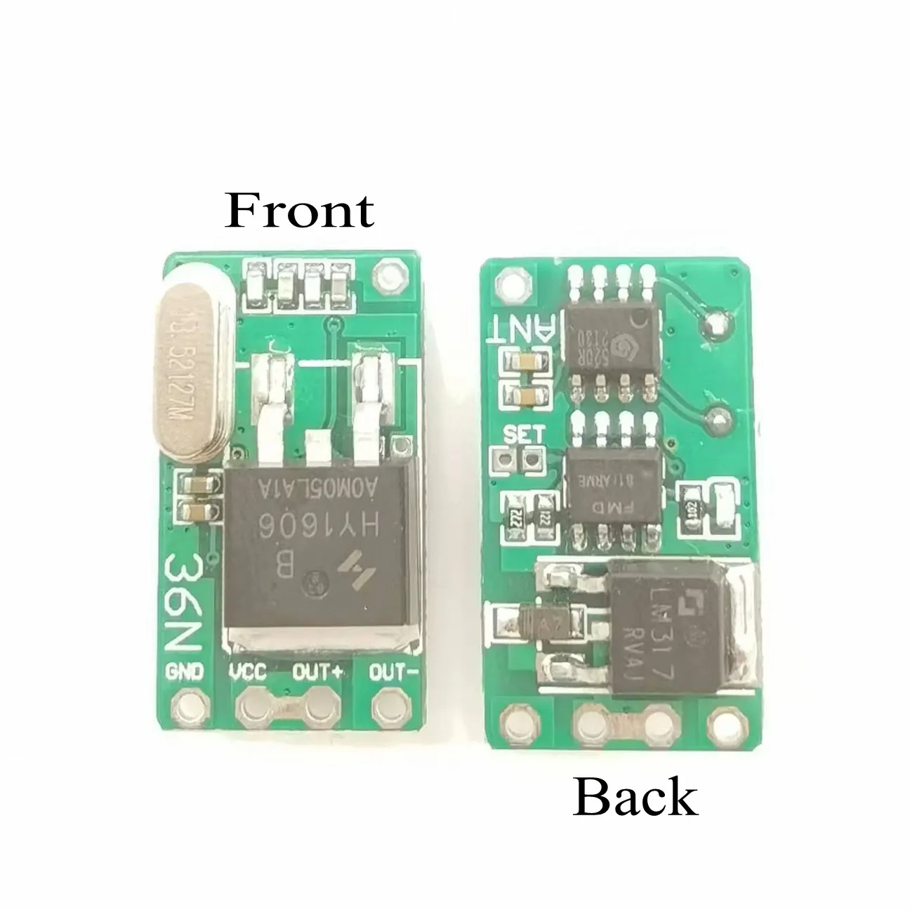 6V-36V Remote Switch Tiny Mos Wireless Remote Switch 3V-24V Remote Control Transmitter PCB board Input Power Transmitting Signal