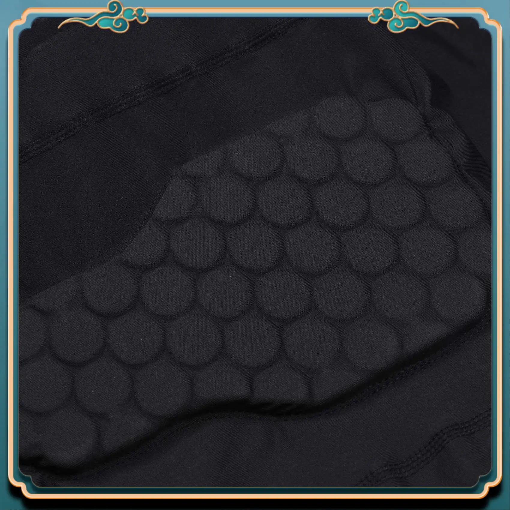 

ABMV-2X Мужской жилет с защитой в рубчик, компрессионная рубашка, тренировочный жилет с 3 подушечками для футбола, футбола L