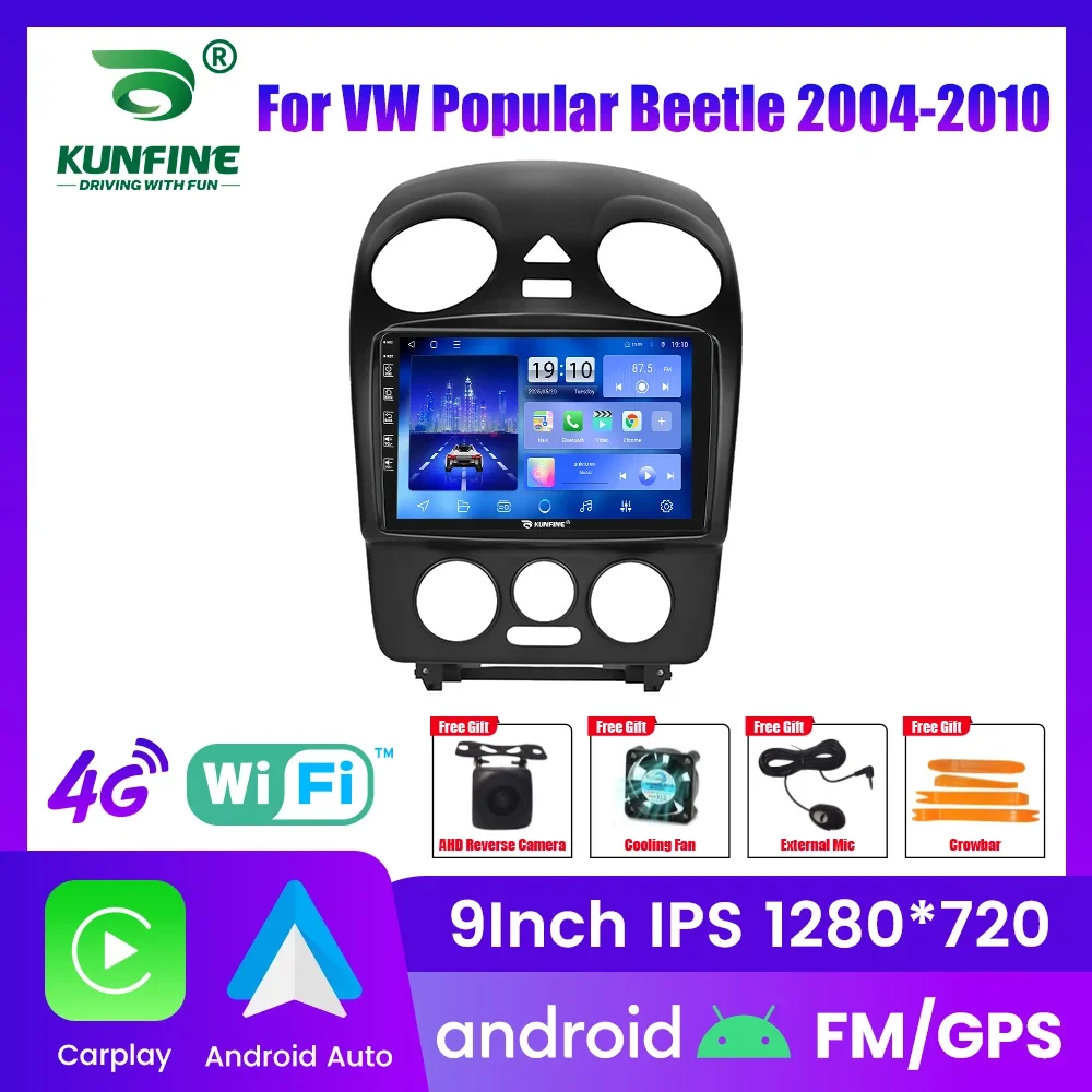 

Автомагнитола Android для VW Popular Beetle 2004-2010, 2DIN, 8-ядерный процессор, GPS-навигация, IPS-экран, поддержка CarPlay и Android Auto