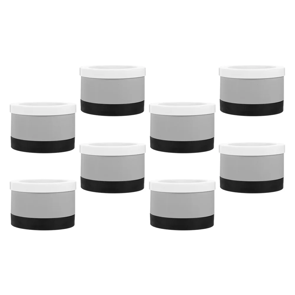 

8 шт. подушечки для ножек мебели, увеличивающие ножки для стульев, столов, диванов, стиральной машины, прочные пластиковые защитные приспособления для ножек стола