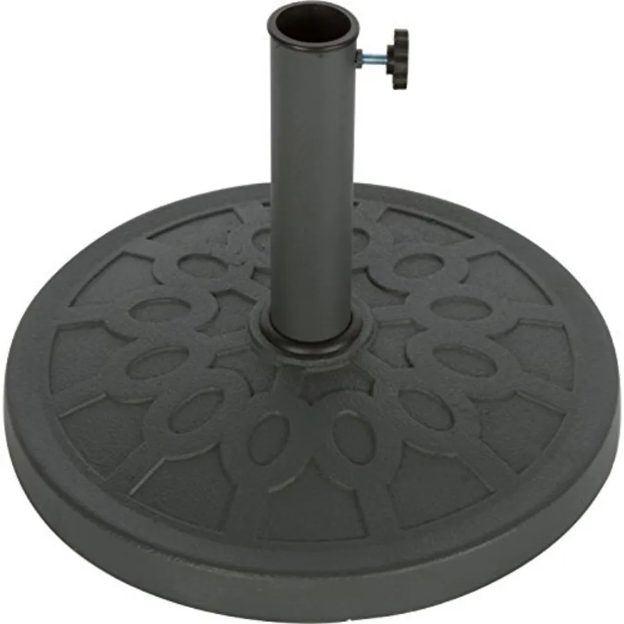 

Decorative Resin Umbrella Base - 17.5" Diameter