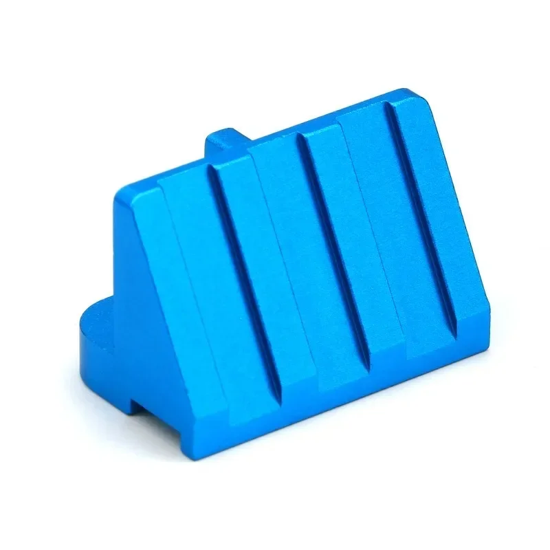 Kit di parti anti-collisione anteriori integrate in lega di alluminio per auto RC per Tamiya WR02/GF01/G601 Accessori di aggiornamento per auto RC