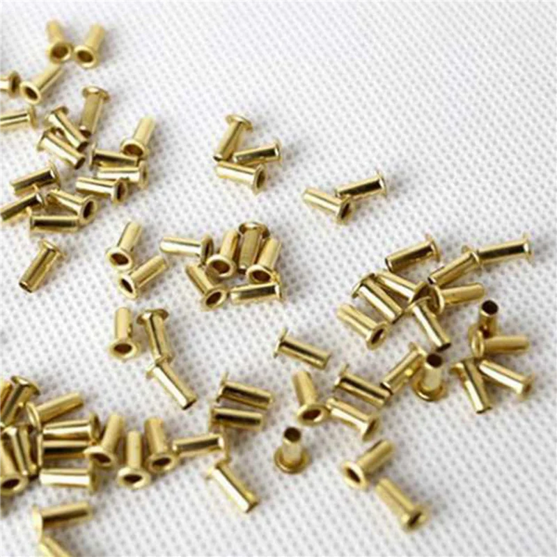 FSTE-200 Pcs Lyre Harp Tuning Pin Nails With 200 Pcs Rivets Set For Lyre Harp Small Harp Musical Stringed Instrument