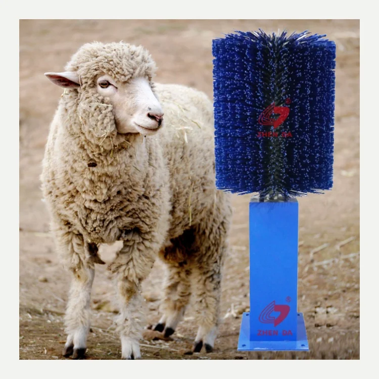 New Style Radar Induction Cow Scratching Brushes with Soft Brush Bristle Machine