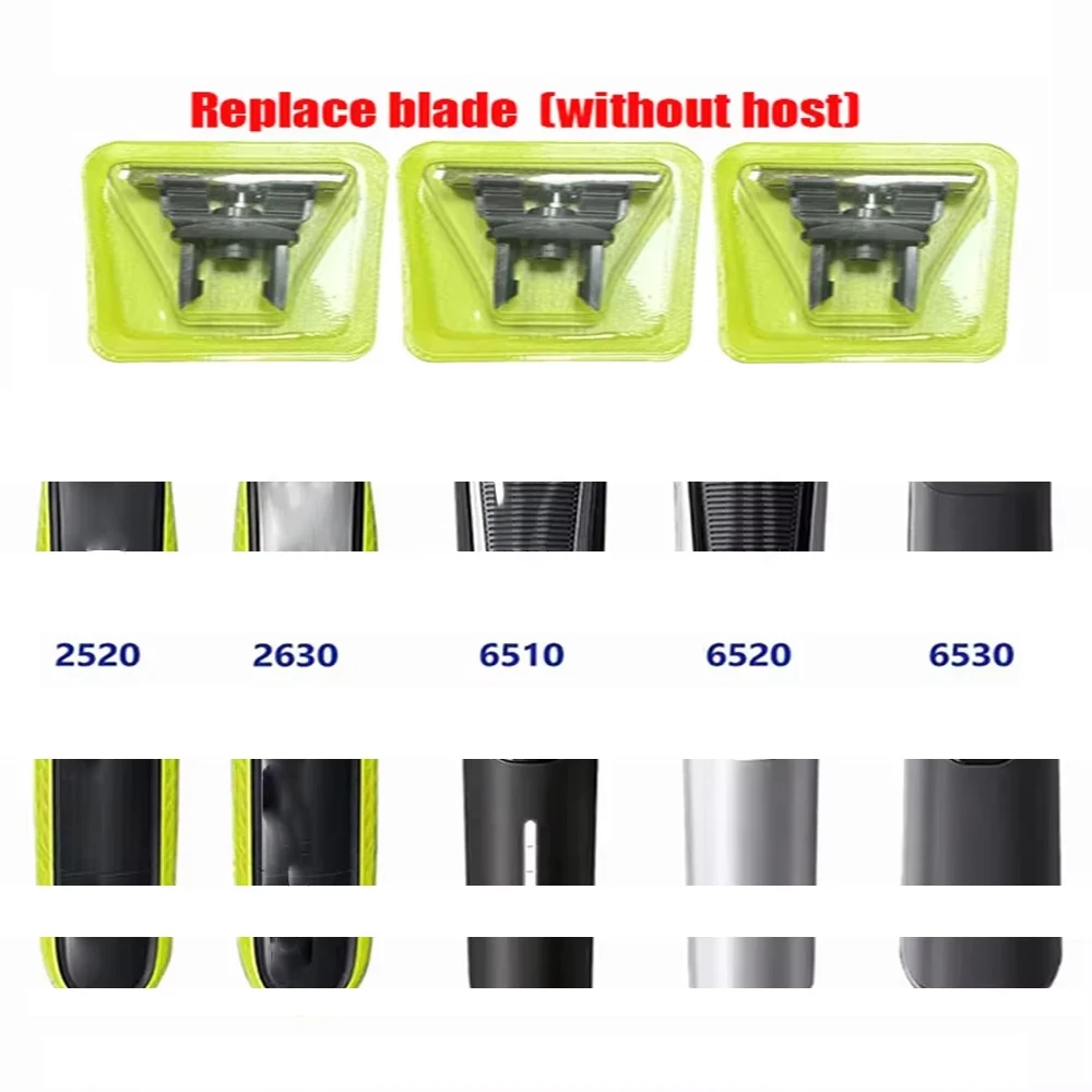 ماكينة تشذيب شعر الأنف/الشفرة لاستبدال الشفرة ماكينة حلاقة اللحية ماكينة تشذيب الرأس Q2520 Q2530 Q2630 Q6510 Q6520 Q2523