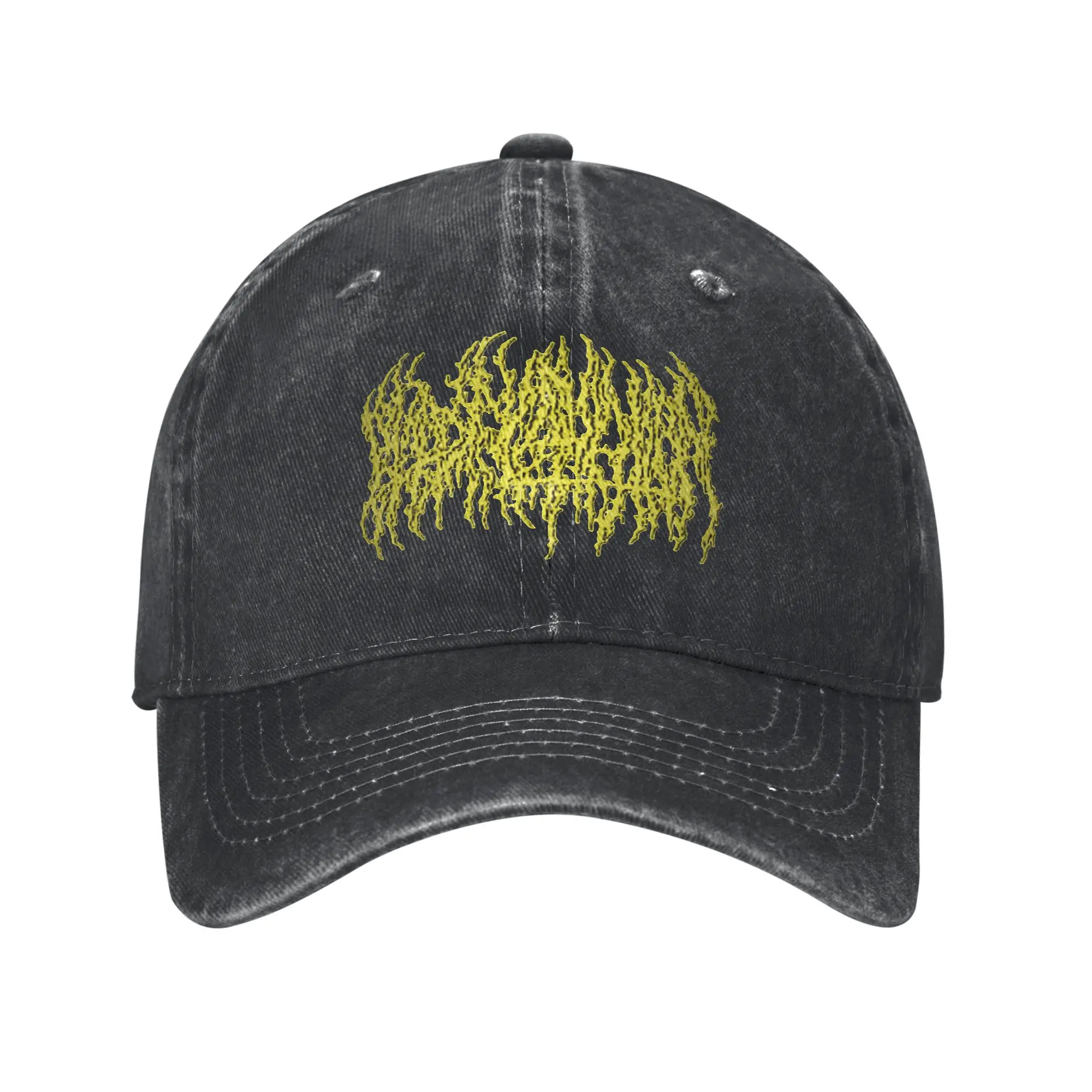 BLOOD INCATANTION Logo Art Fashion Baseball Cap  Retro Men's Panama Hat  Stadium Watching Game Men's Panama Hat