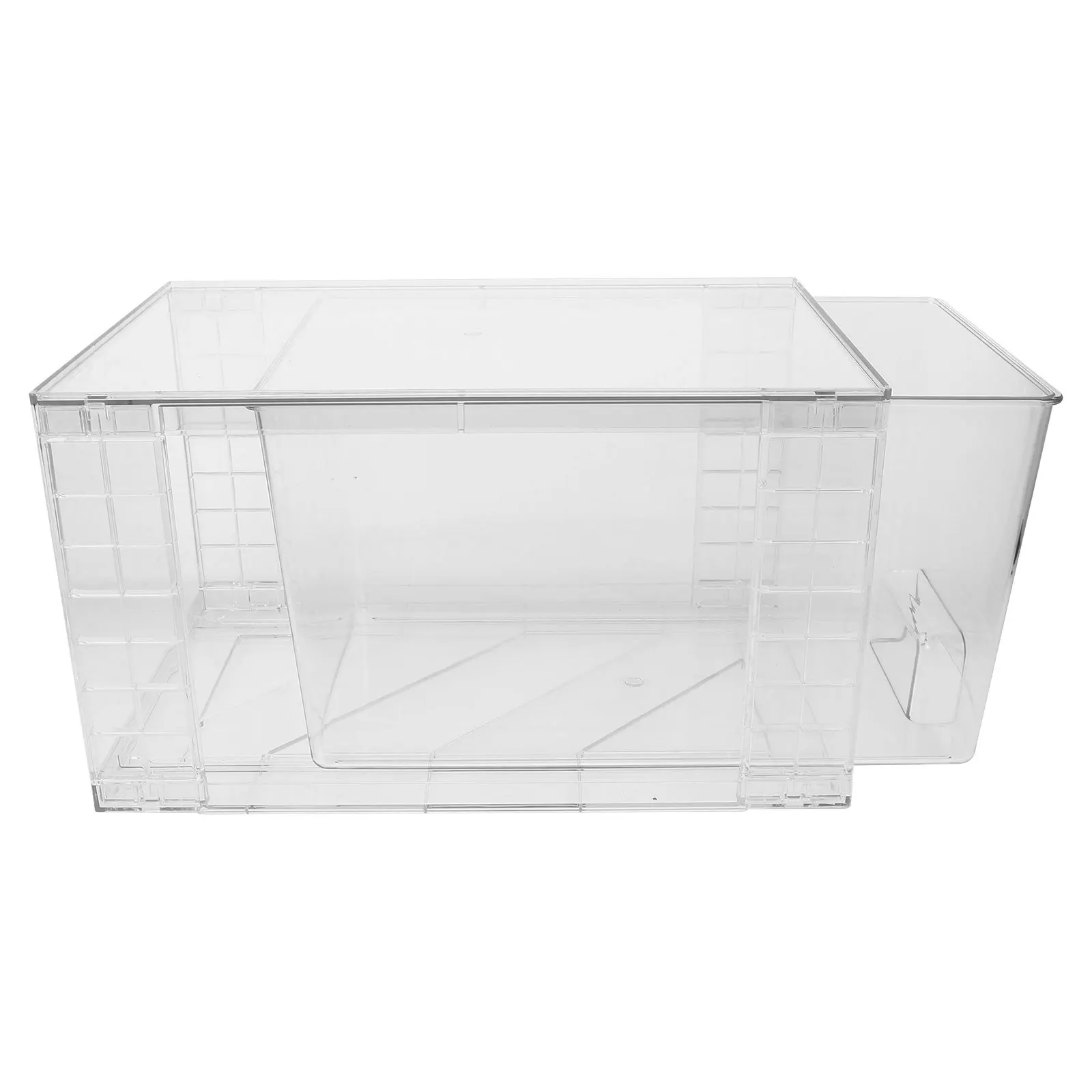 

Stackable Makeup Organizer Storage Box Detachable Large Desktop Storage Drawer Multipurpose Organizer for Cosmetics