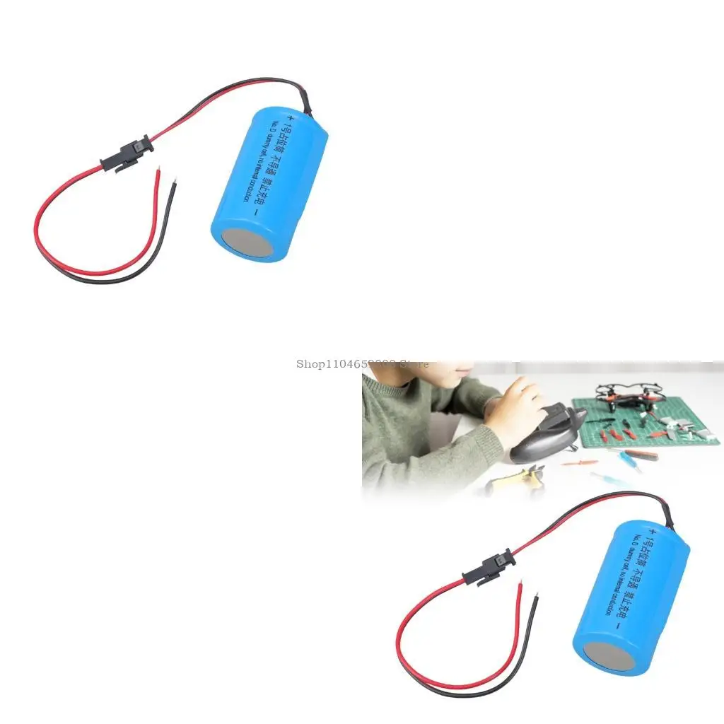 

LR20 D Dummy Battery Setups Shell Placeholder Not Conductive Cable Wire 25cm