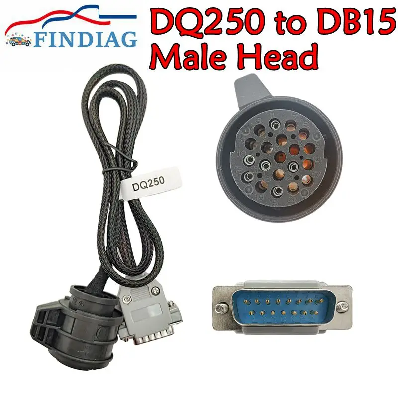 

Профессиональный новейший кабель передачи DQ250 для DB15 до DQ250, кабель передачи OBD2 аксессуары для трансмиссии