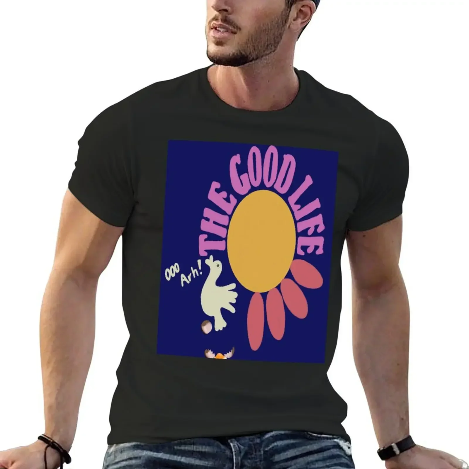 The Good Life Ooo Arh Bird T-Shirt custom t shirt summer top graphic t shirts summer tops mens graphic t-shirts big and tall