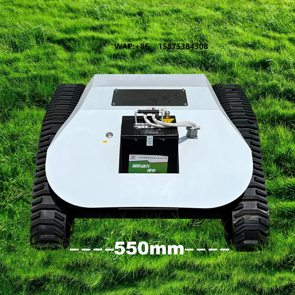 Factory Hot Selling Industrial Single Cylinder Remote-controlled Lawn Mower with 550mm Cutting Width for Estate Lawns