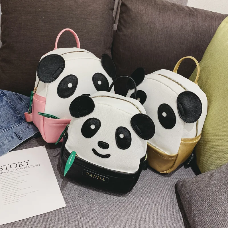 New Children's School Bags For Girls Kids Bag Kindergarten 3-4-7 Girl Boy Simple Fashion Light Panda Cute School Backpack Rugzak