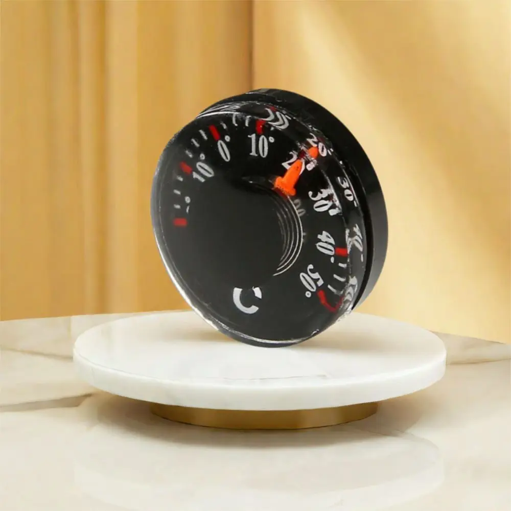 

Practical Mini Circular Thermometer Plastic Scale Measurement Dial Thermometer Waterproof 20mm High Accuracy Thermometer Kitchen