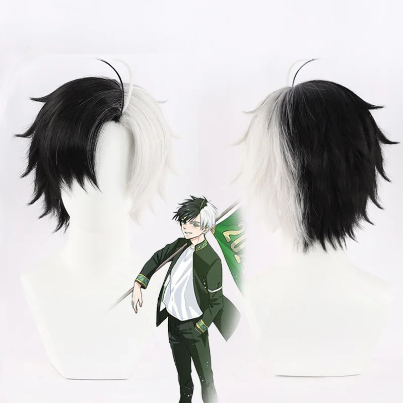 Anime WIND BREAKER Haruka Sakura Cosplay Costume Accessory Wig Unisex Short Hair Heat Resistant Synthetic Wigs Halloween Prop