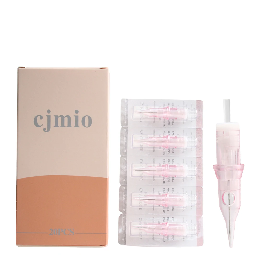 

20/50PCS Disposable Tattoo Needles Round Liner 3RL 5RL 7RL 9RL With Membrane Safety Cartridges Needles
