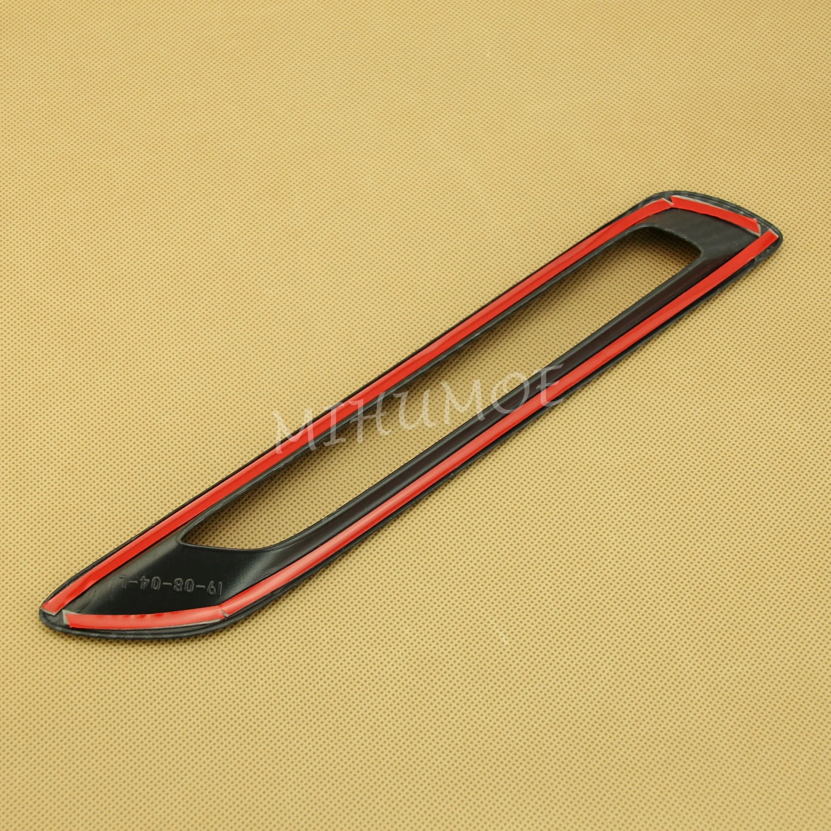 2 قطعة ألياف الكربون الخلفي الضباب غطاء خفيف الوفير عاكس الزخارف لتويوتا RAV4 سوزوكي عبر 2020 2021 2022 2023 2024 #5