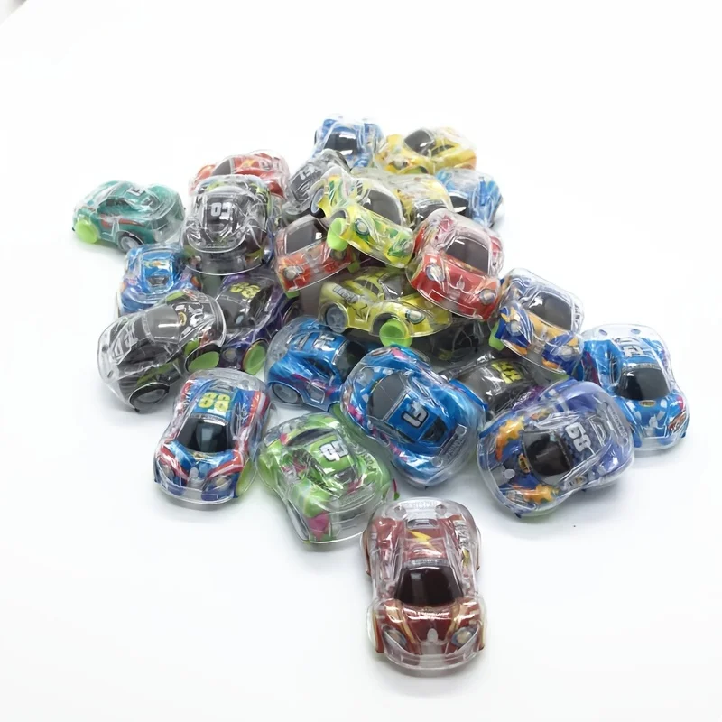 Mini Pull Back Cars Set, Pull Back Racing Vehicles for Kids Toddlers, Bulk Toys Party Favors Treasure Box, Classroom Prizes