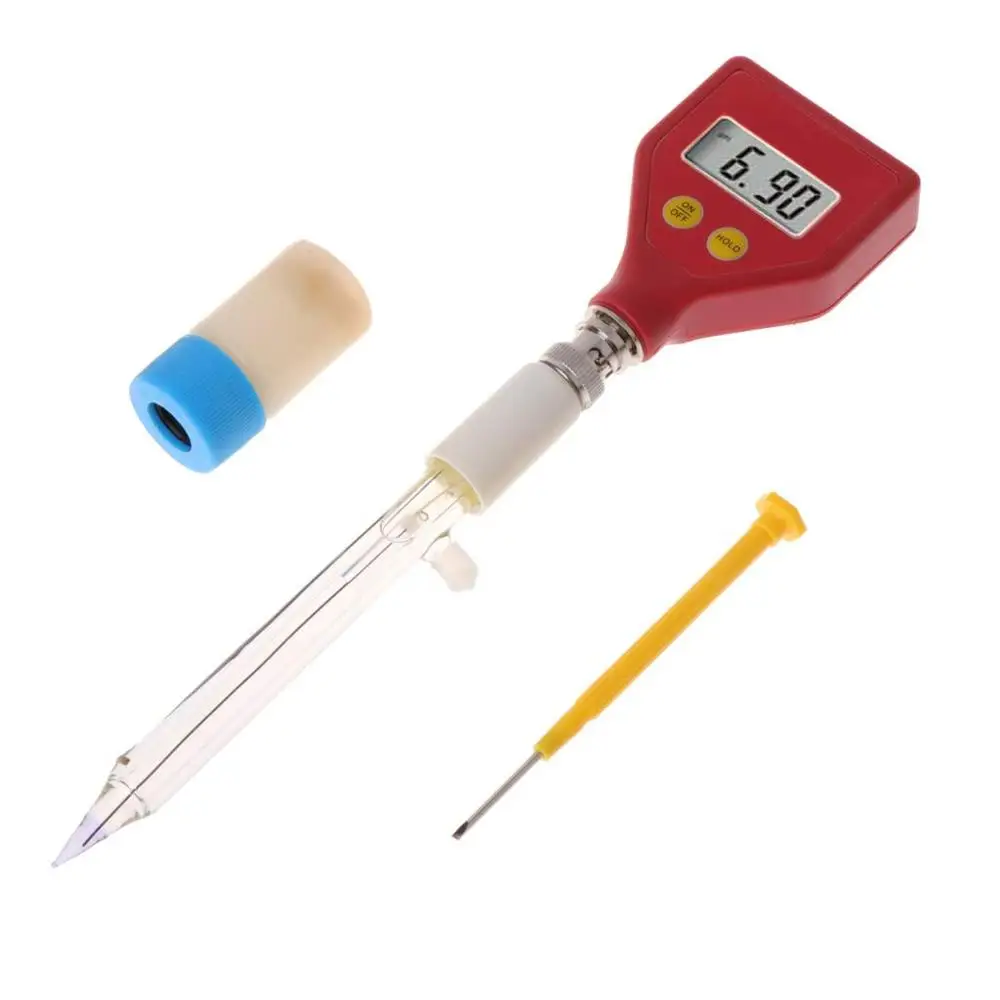 

PH-98108 Cheese Milk PH Meter Testing with sharp Electrode