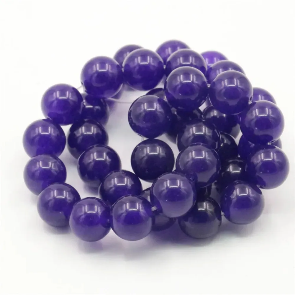 Hot fashion Beautiful! 10mm dark purple Alexandrite round Loose Beads Accessory Parts Fashion Jewelry Making Design 15\