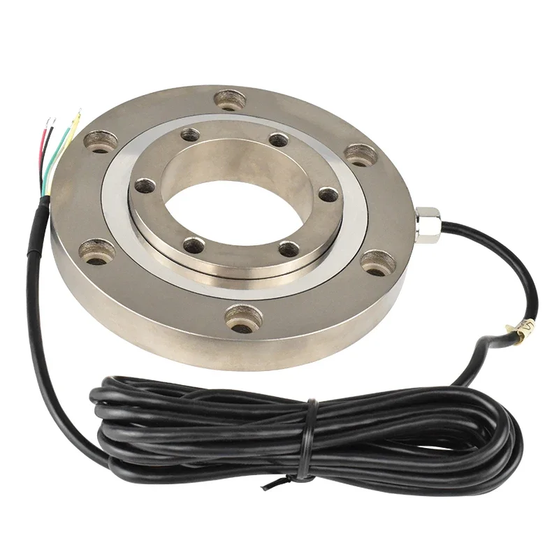 0-500-5000kg LFC-120 Alloy Steel Ring Wheel Spoke Shape Round Shape Force Sensor Force Transducer Load Cell