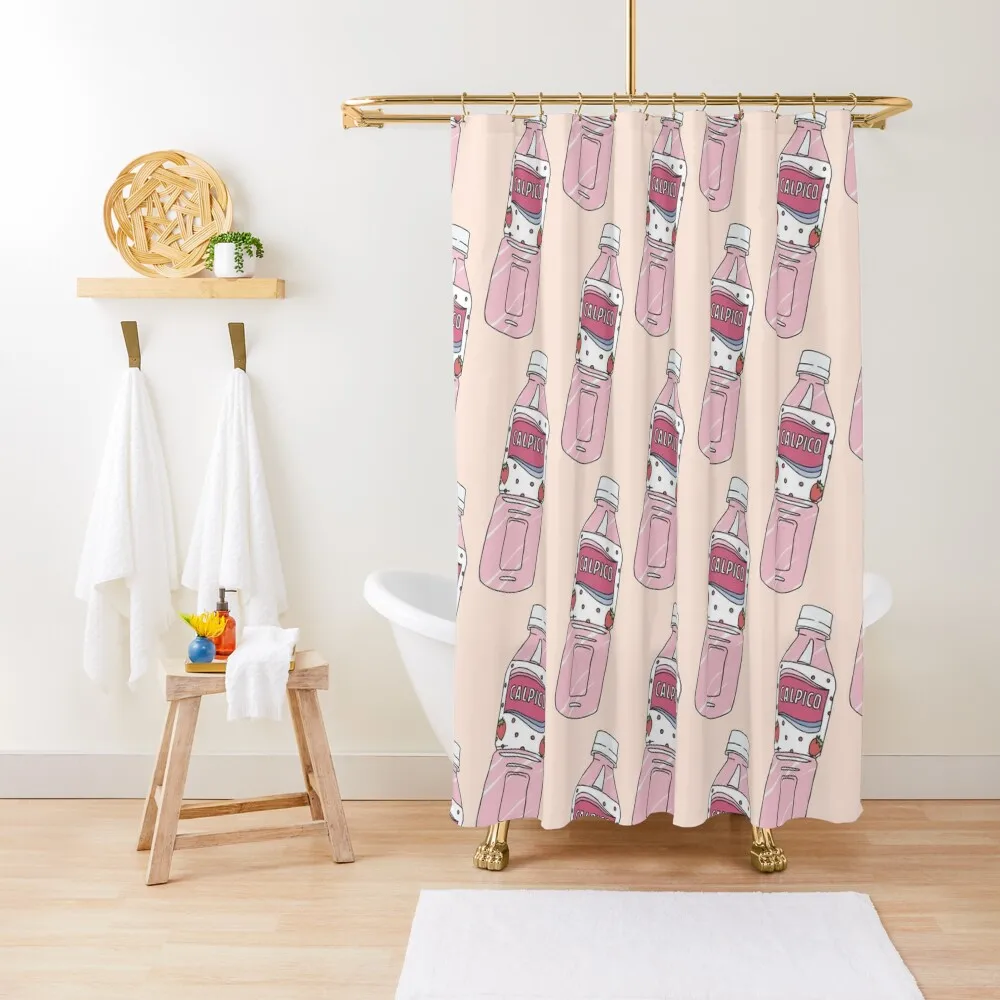 

Calpis Strawberry CALPICO Shower Curtain Toilet Accessories Bathroom Bathroom Deco Bathroom Box Curtain