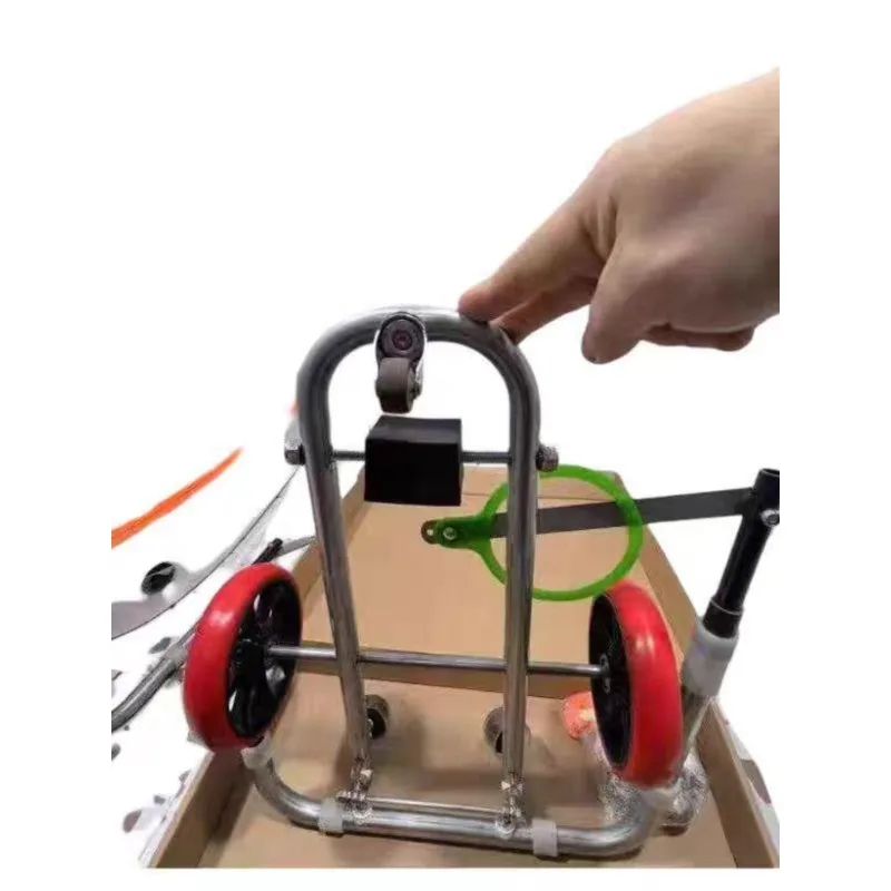 

Toilet auxiliary installer, mobile folding portable labor-saving trolley installation is convenient and fast