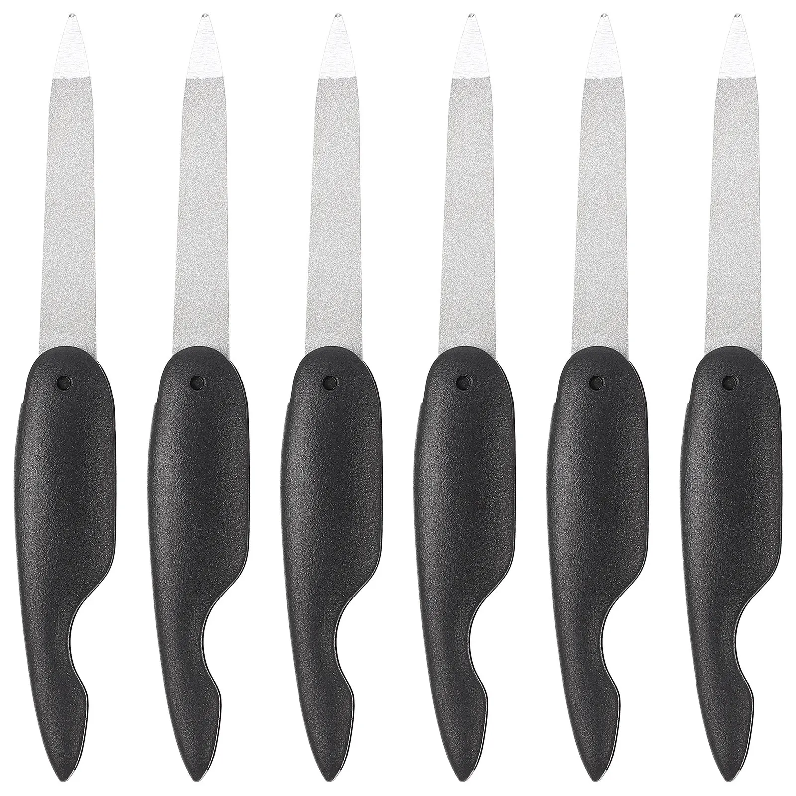 

Набор из 6 одноразовых пилочек для ногтей: маленькие, тонкие, изогнутые, из нержавеющей стали, ко Дню независимости