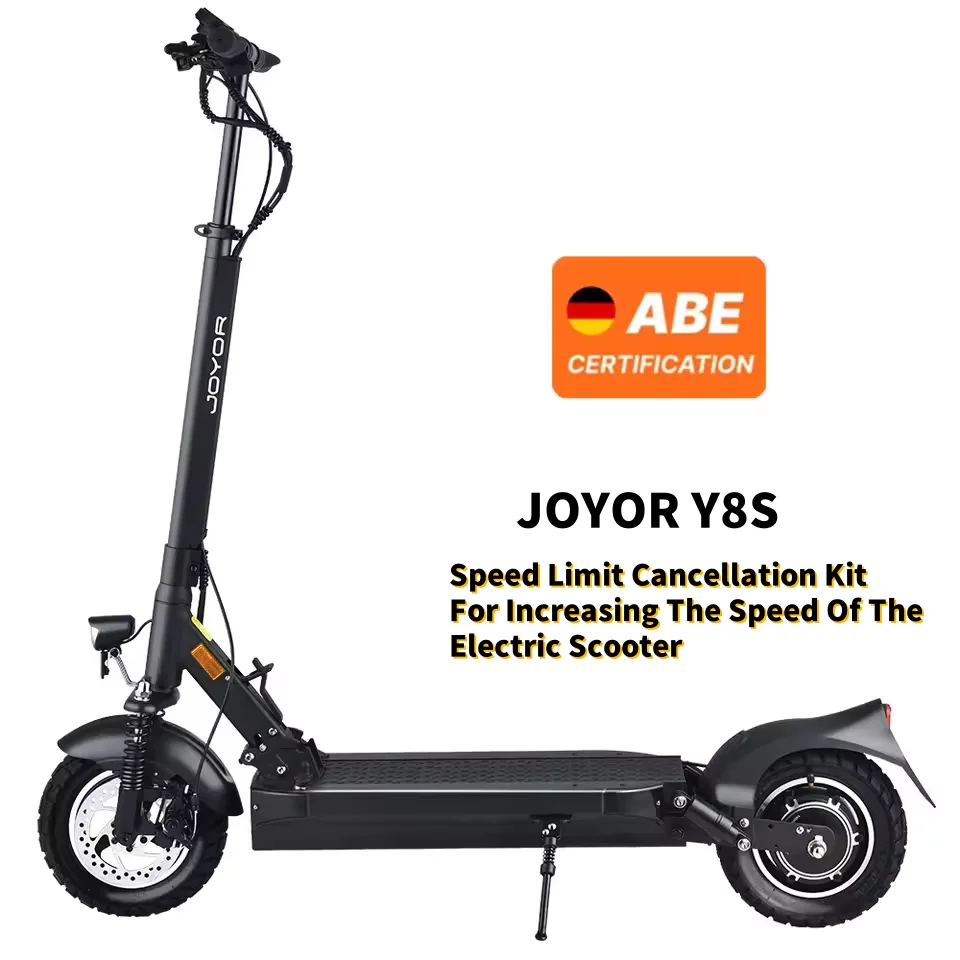 مجموعة أدوات إلغاء الحد من سرعة السكوتر الكهربائي JOYOR Y8S تتضمن شاشة عرض لتعزيز السرعة