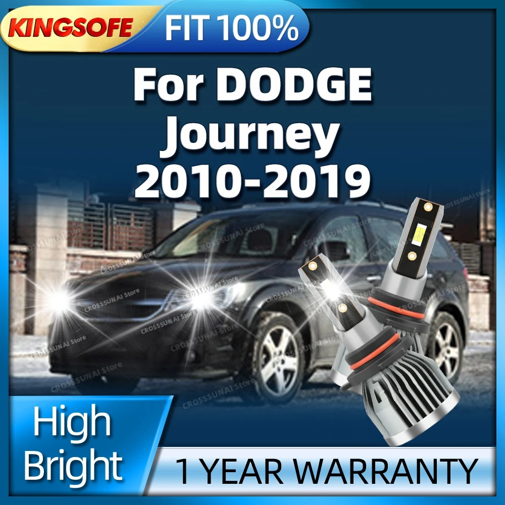 

2/4Pcs LED Light Canbus 30000LM Ultra Bright Car Headlight Auto Bulbs For DODGE Journey 2010-2019 2011 2012 2013 2014 2015 2016