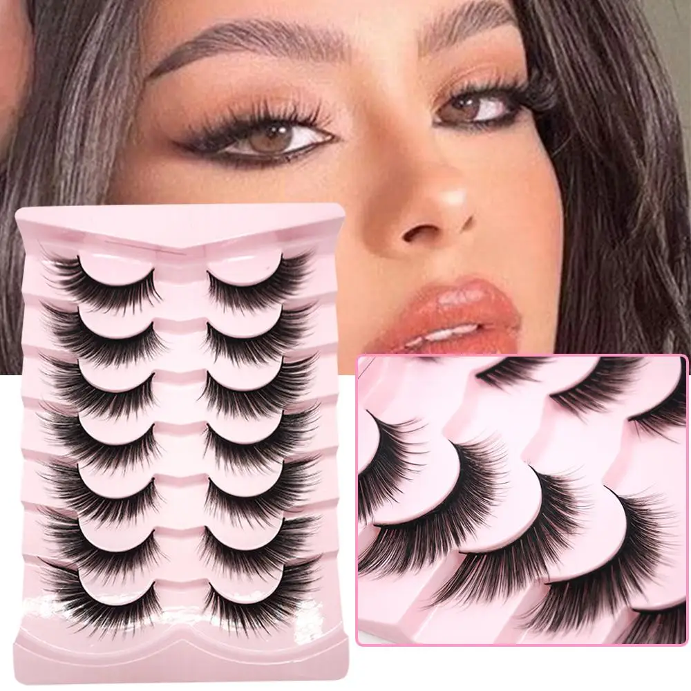 Wispy Angel Wing Lashes Natural Look Fox Eye Lashes Fairy False Eyelashes Cat Eye Lashes Look Like Extensions