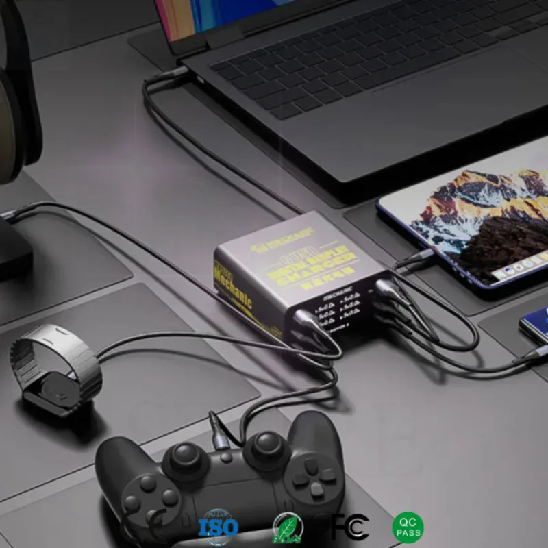 

MECHANIC F-POWER 6 Smart Charge Поддержка быстрой зарядки с ЖК-дисплеем 40 Вт для iPhone HUAWEI XIAOMI SAMSUNG OPPO VIVO