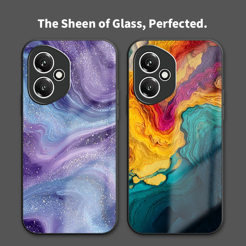 Marble Pattern Shockproof Phon - Phone Cases Honor review and price