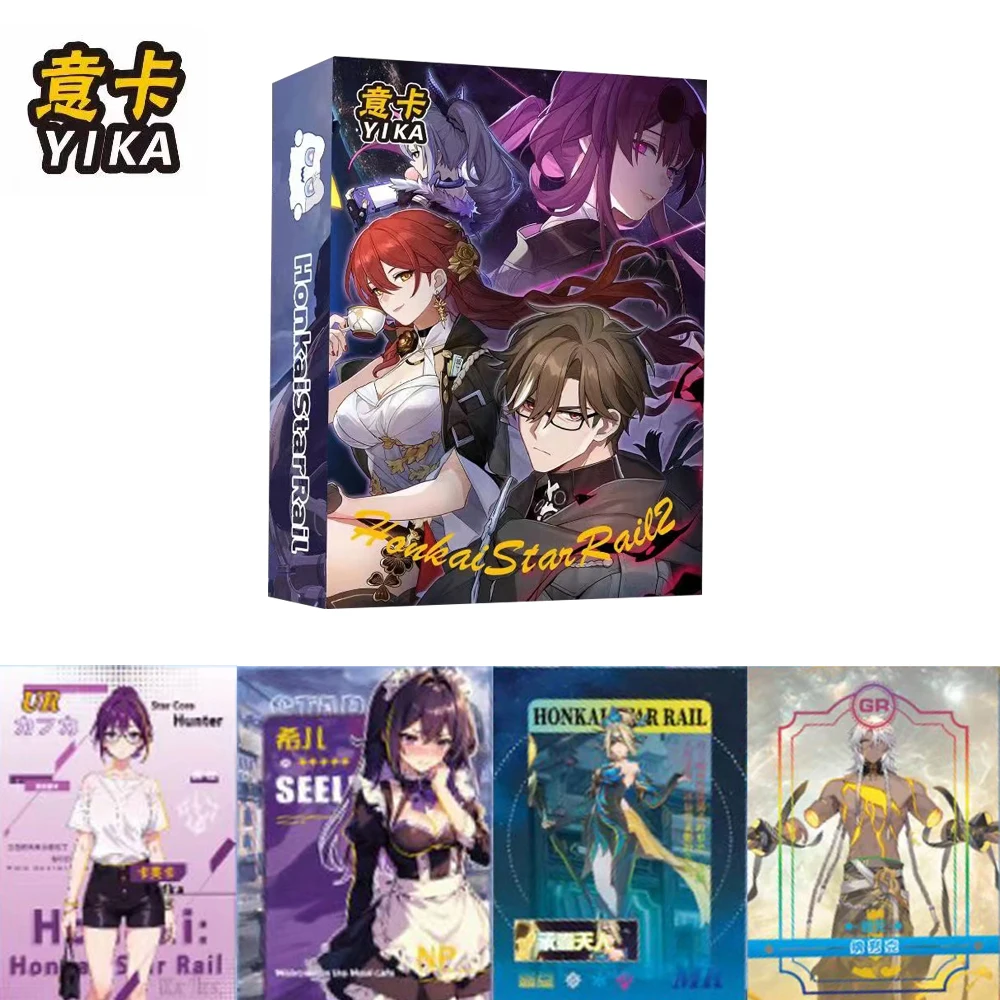 

2023 New Honkai: Star Rail Cards Rare Limited Edition Classic Character Nightlight Sands Collection Flash Cards Children's Gifts