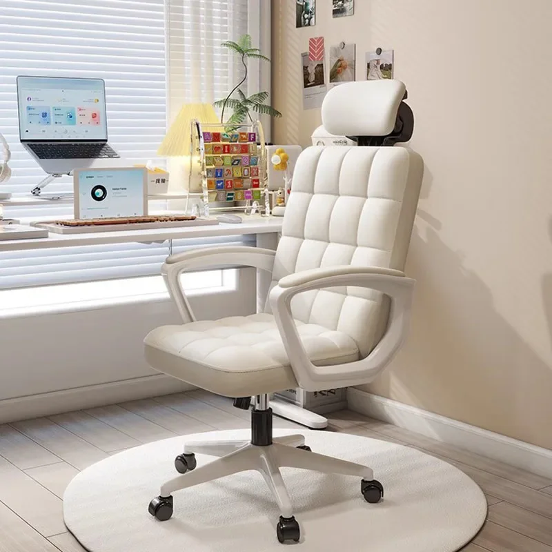 

Computer Bedroom Office Chair Lifting Swivel Dormitory Office Chair Backrest Comfortable Chaise De Bureau Home Furniture