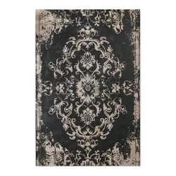 Dark Academia Haven Pattern Carpet Witchy Black Gothic Area Rug for Living Room Home Decoration Non Slip Washable Floor Mat