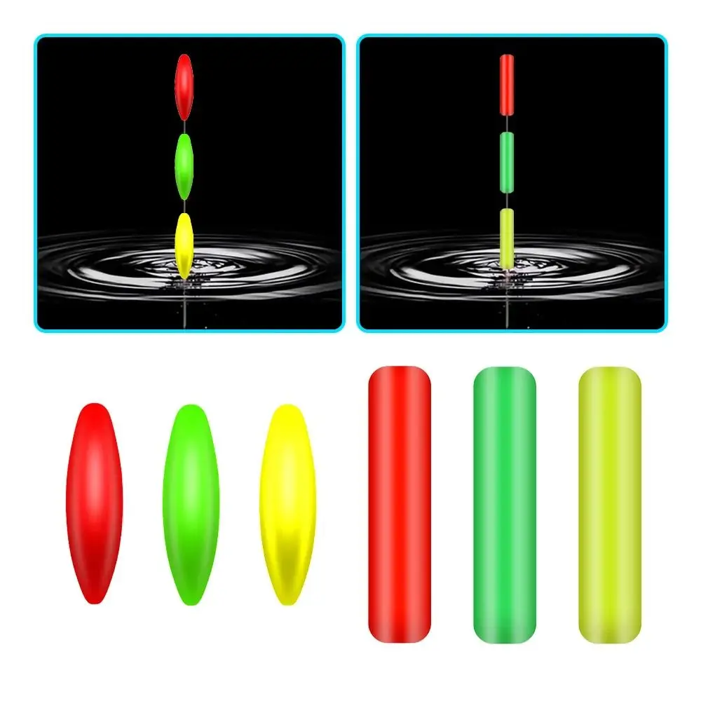 

20pcs Fluorescent Fishing Floating Bobbers Fluorescent EVA Buoyancy Balls Fluorescent Drift Ball Foam Foam Removable
