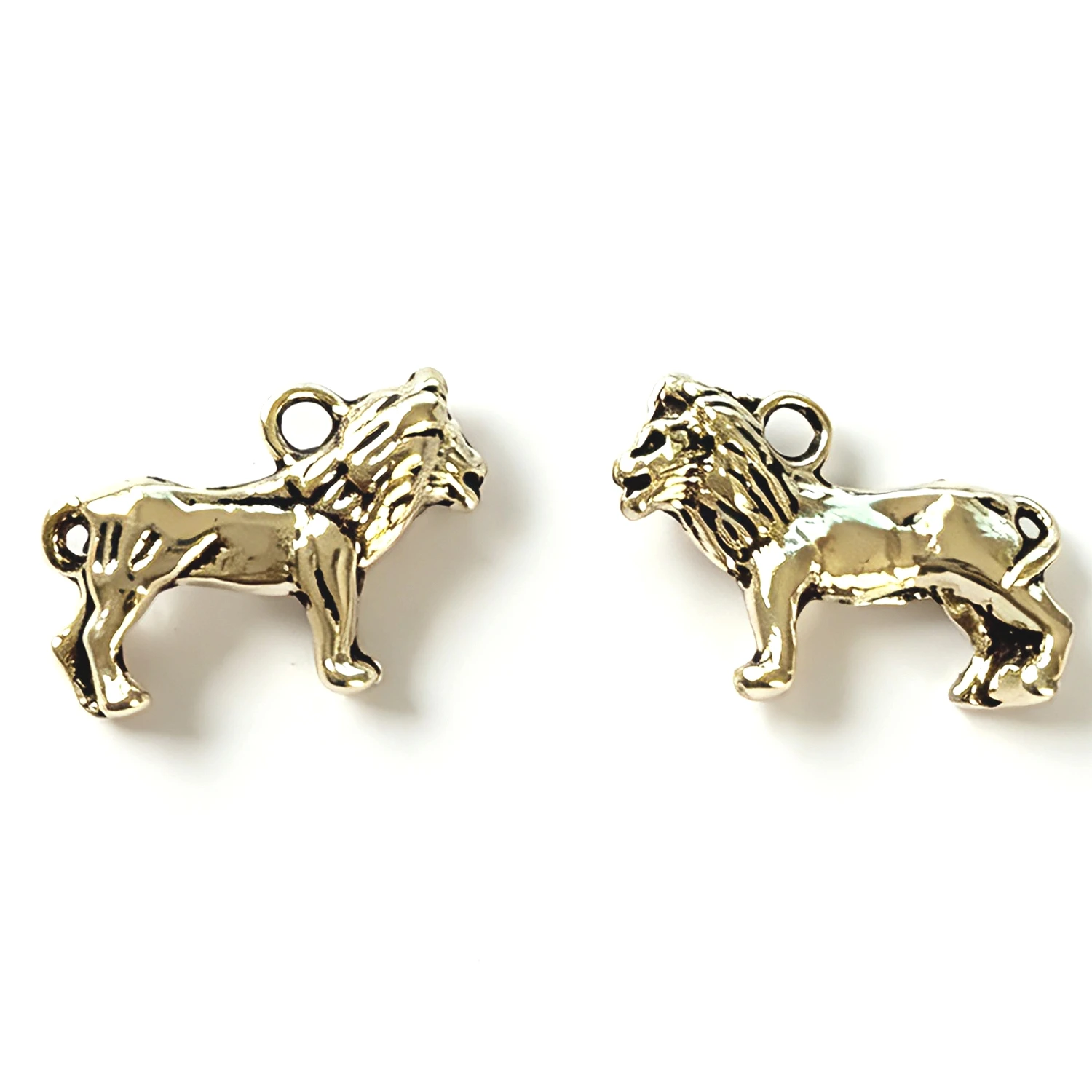 10pcs 21x13mm ,hole 1.7mm LION Charm H0808